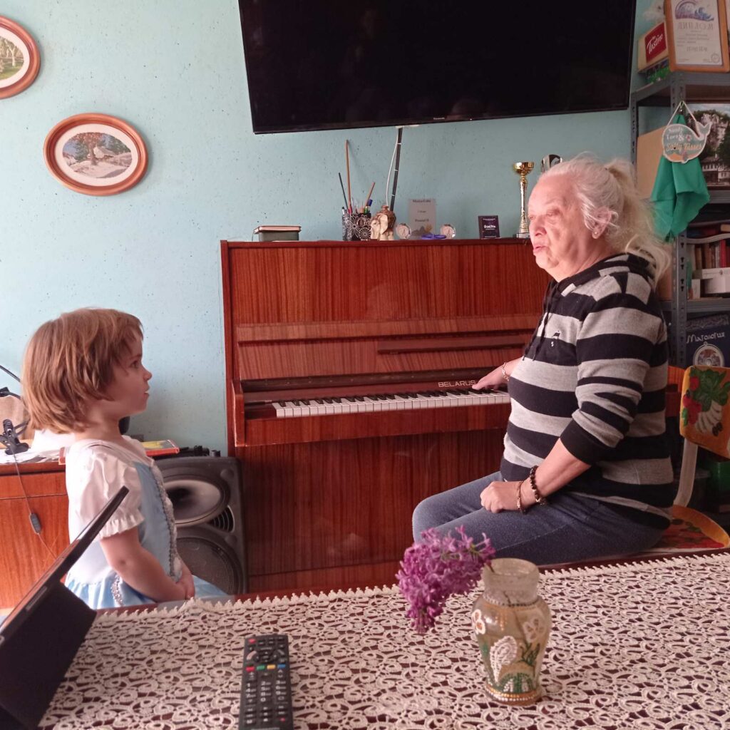 Димитрина Войнова на урок