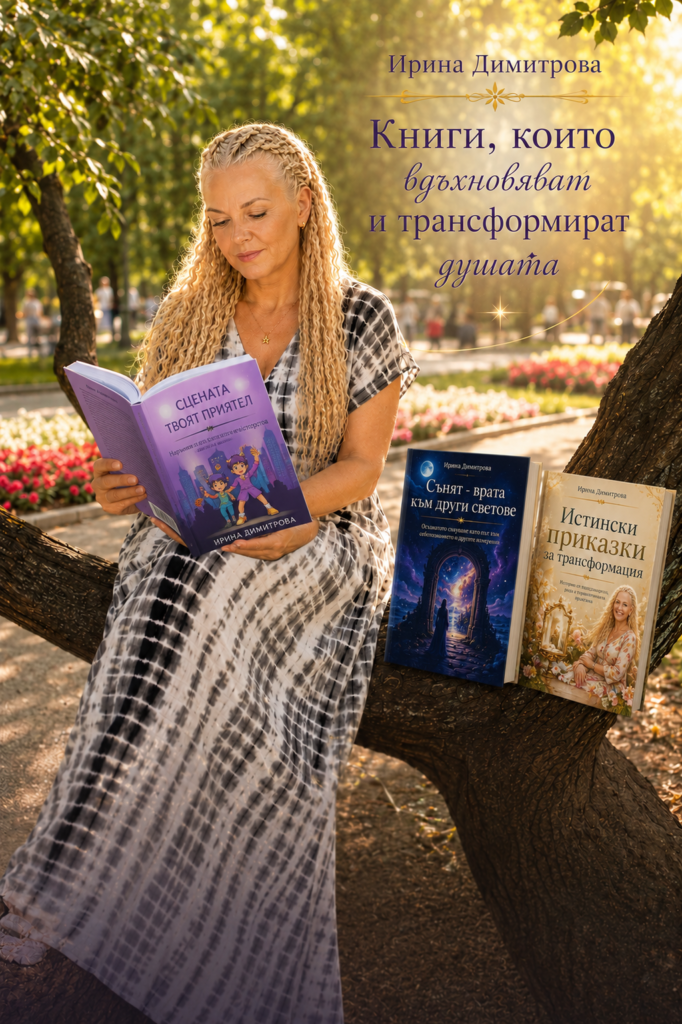 Ирина Димитрова и книги